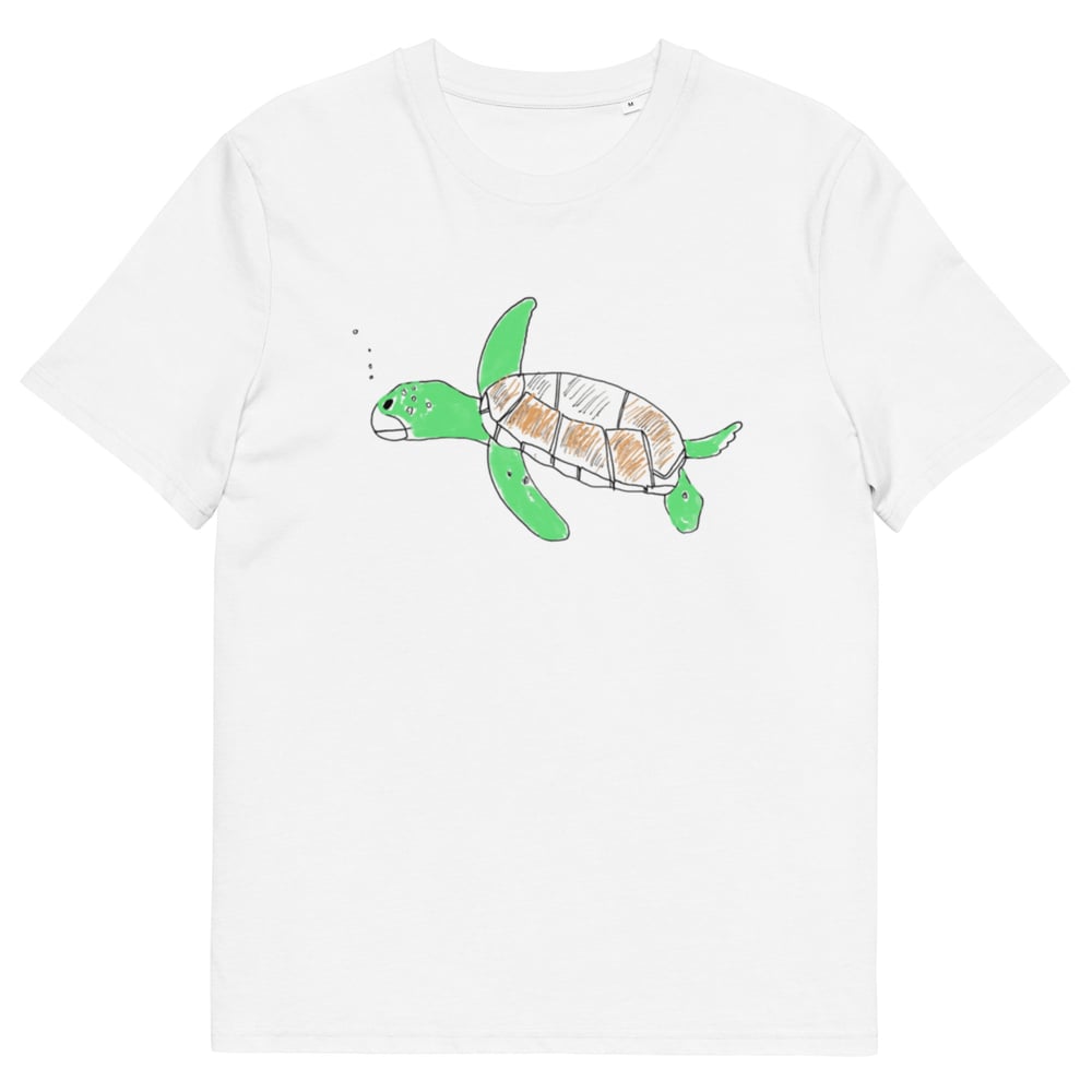 Sea Turtle Friend - Unisex organic cotton t-shirt