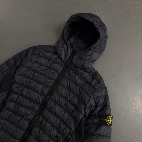 Image of SS 2018 Stone Island Gamrent Dyed Micro Yawn Down jacket, size large