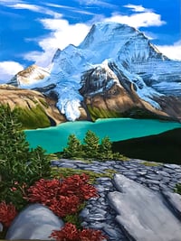 Image 1 of In The Shadow Of Robson (Berg Lake)