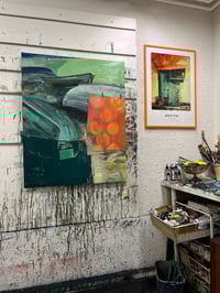 Image 6 of PAINTING / MALERI / "Vilde drømme IX" / 80X100 cm