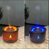 360ml Volcanic Flame Aroma Oil Diffuser Jellyfish Smoke Ring Air Humidifier