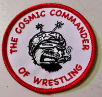 Cosmic Commander 3” Iron On Embroidered Patch