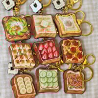 Image 1 of Wooden Toast Keychain Blind Bag