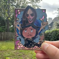 Image 2 of Button Girl Pin