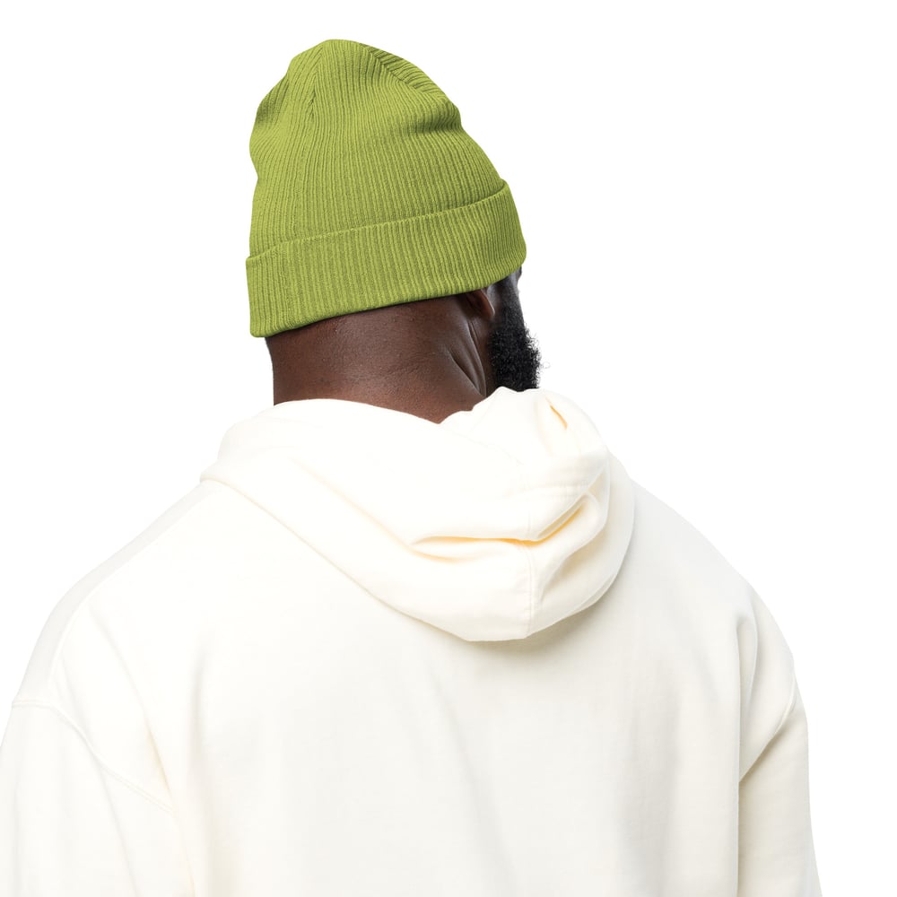 1016 Organic ribbed beanie