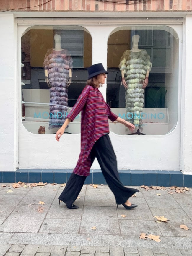 AMAZONA KAFTAN IN MULTICOLOUR CHECKS