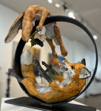 Image 1 of I thought those grapes were ripe, but now I see they are quite sour. -  Julie Kradel Solo Exhibit
