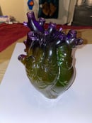 Image 2 of Resin Rainbow Anatomical heart