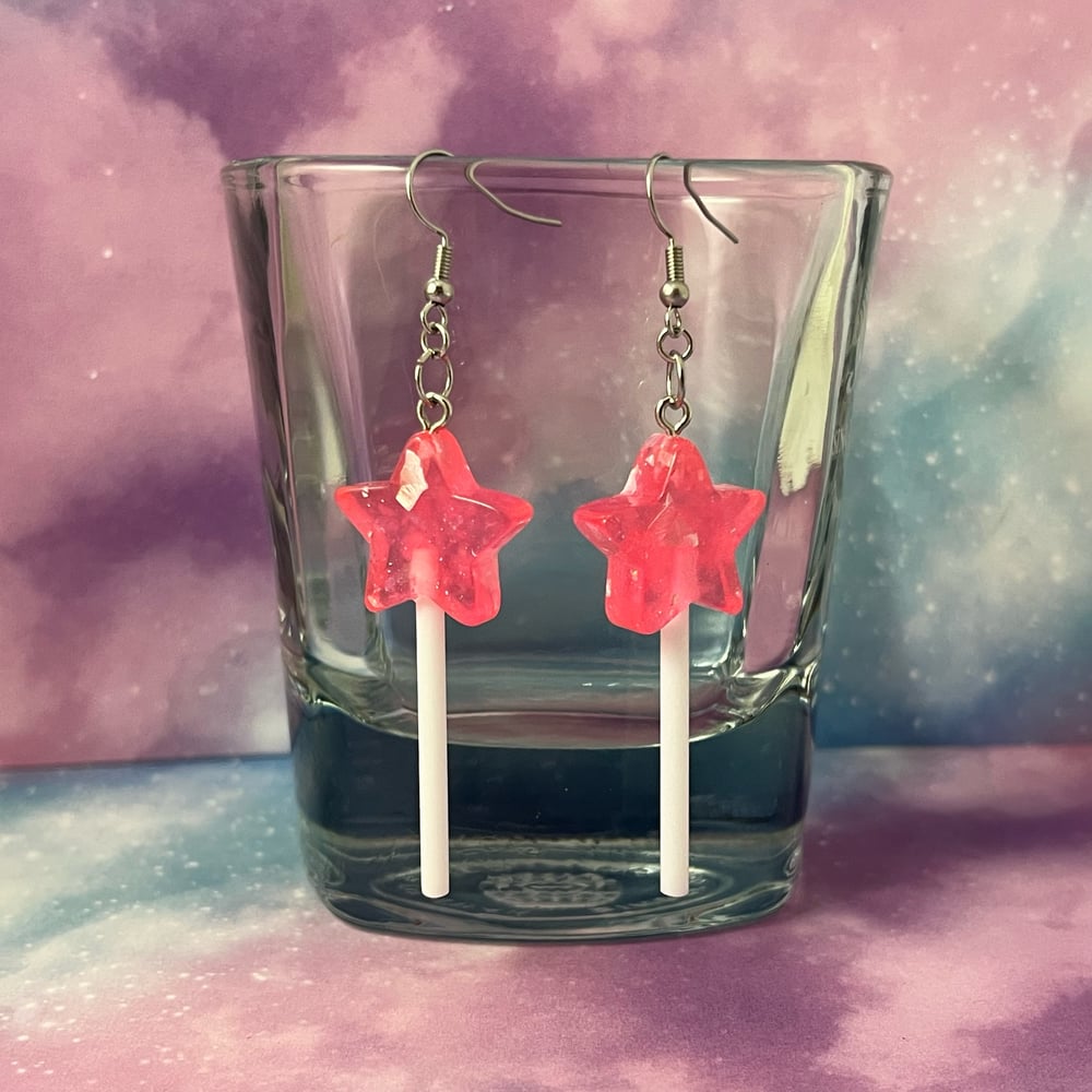 Image of Star Lolipop Earrings
