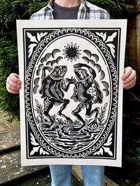 Image 1 of A2 Frog Print
