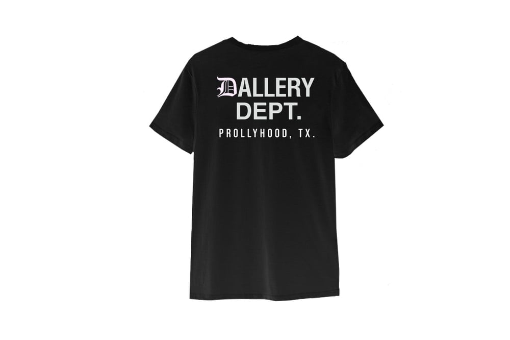 Image of DALLERY DEPT TEE (BLACK)