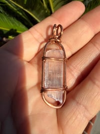 Image 1 of Kunzite pendant 