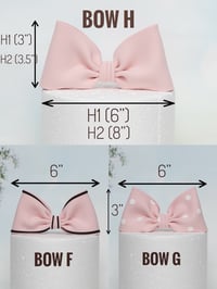 Image 5 of Bow Cake Topper 