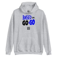 Image 1 of LOVEDCGOGO "RAISED ON GOGO - TRUED" Unisex Hoodie (see color options)