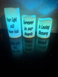 Image 1 of CELEBRATION OF LIFE CANDLES 