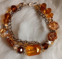 Image 1 of Memory Wire  Bracelet (Brown)