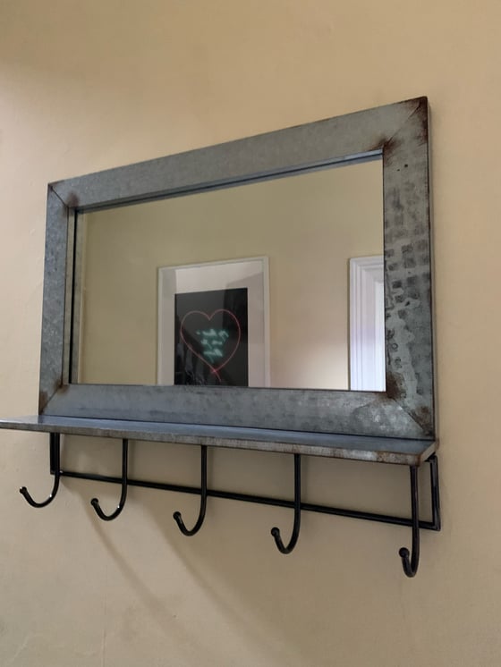 Image of Industrial Style Mirror 