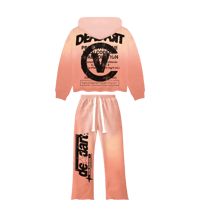 Image 2 of MAUVE SUN-DRIED ART FEIN SWEATSUIT