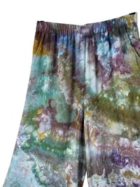 Image 10 of L Woven Summer Set in Cool Spiral Ice Dye