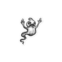 Image 2 of GHC - G-G-G-Ghost! Sticker