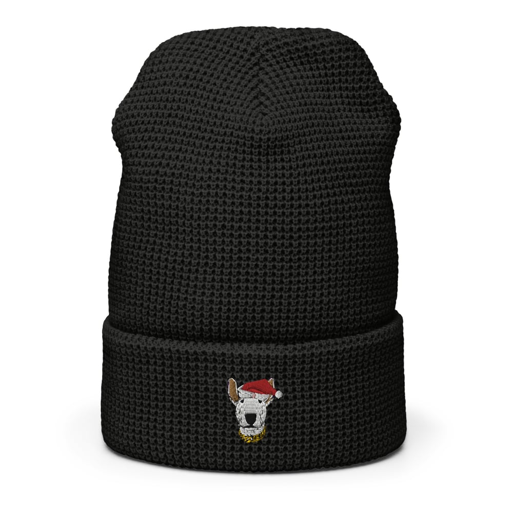 Image of SAUSO CLAUS WAFFLE BEANIE