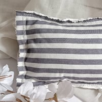 Image 2 of Newborn posing pillow for.photoshoot | off white and grey