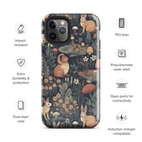 Image 4 of Woodland Creatures Boho Cottagecore Nature Inspired Cute Tough Case for iPhone®