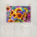 Image 2 of Sunflower Happiness Art Poster