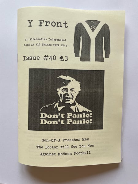 Image of Y Front Issue 40