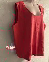 Image 3 of New 3X Drapers & Damon’s Sleeveless top #842*8