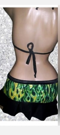 Image 4 of  Hologram 3 PC Skirt Set 2 Prints