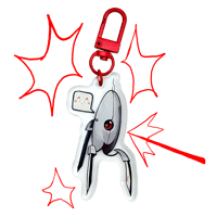 Image 1 of PORTAL TURRET KEYCHAIN