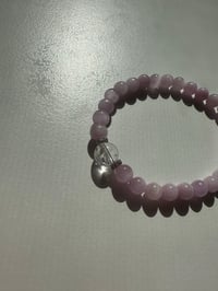 Image 5 of kunzite bracelet 紫锂辉手链