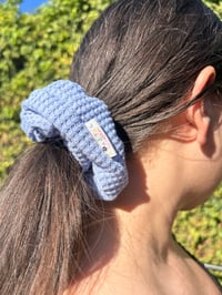 Image 3 of Blue Waffle Scrunch 