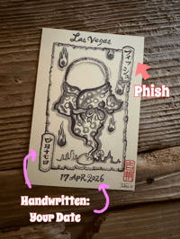 Image 5 of Phish “ Yokai ” Card Print