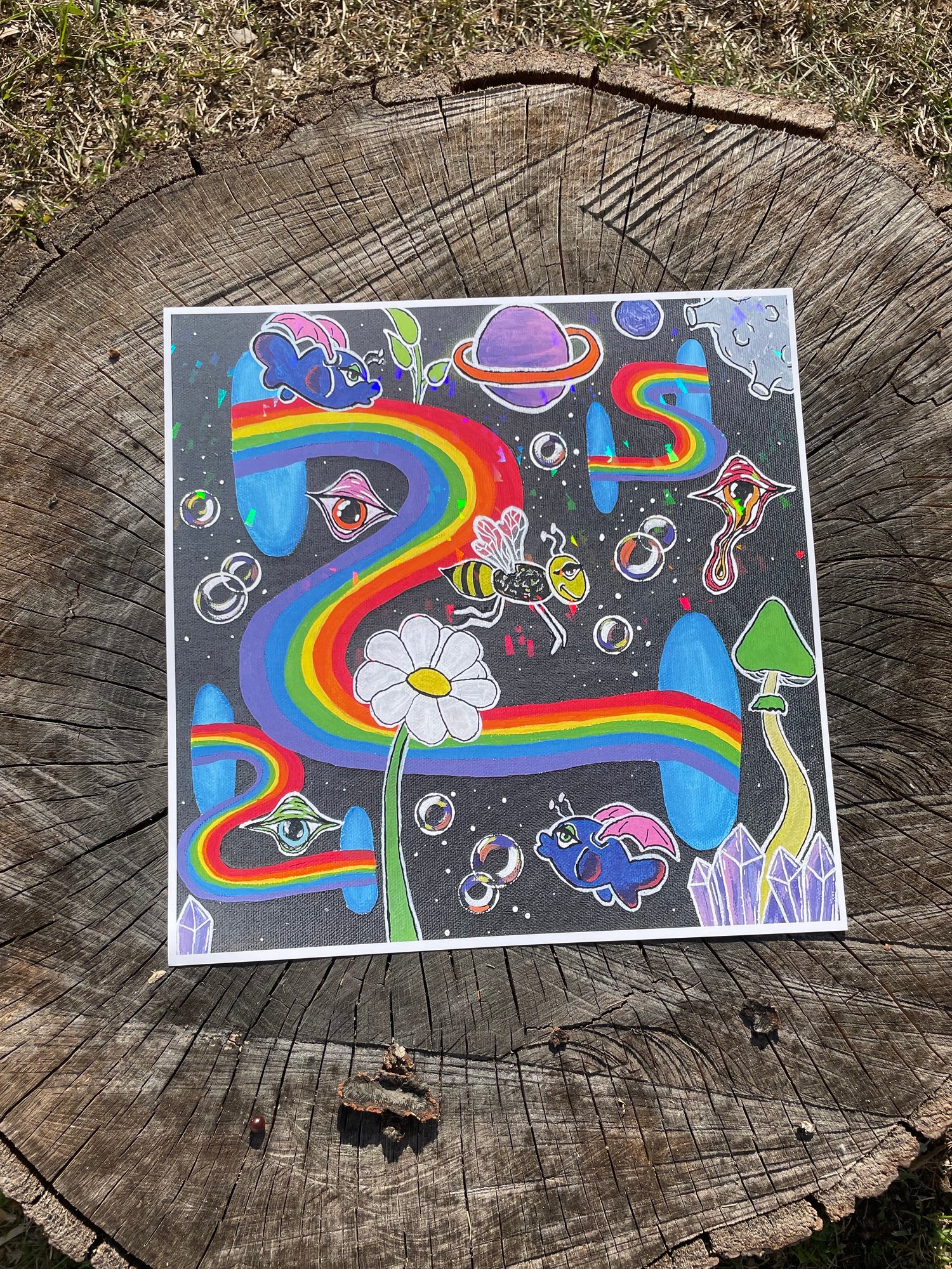 Image of What’s Reality Holographic Print 