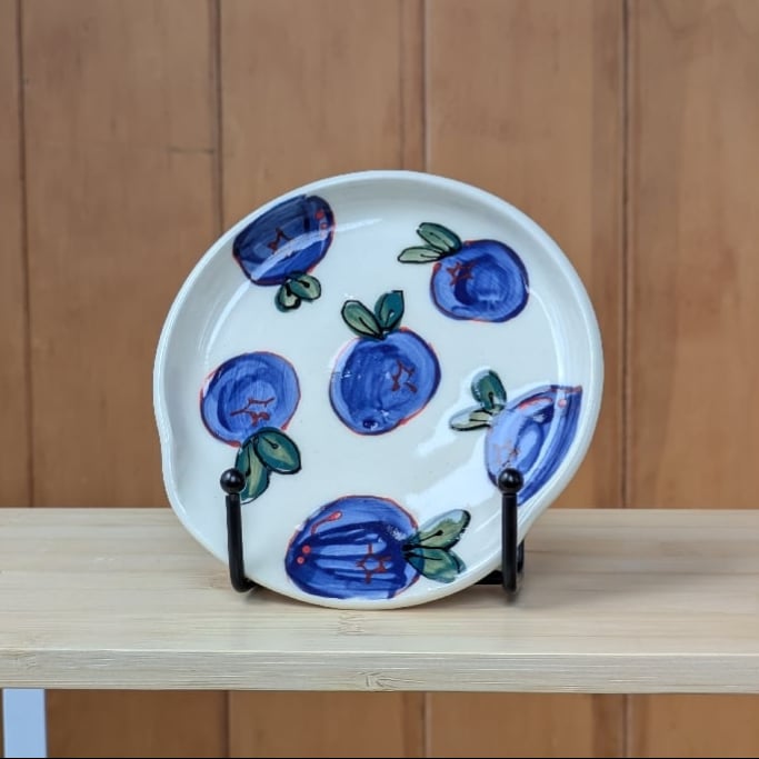 Image of Blueberry Spoon Rest