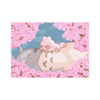 Sleeping Totoro | A5 Art Print