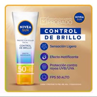 Image 6 of Nivea Protector Solar Efecto Matte/Control de Brillo SPF50