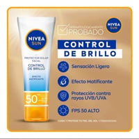 Image 6 of Nivea Protector Solar Efecto Matte/Control de Brillo SPF50 