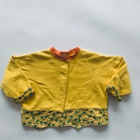 Image 2 of Oilily Jersey Cardigan Frog Print SIze 116 5-6 Years