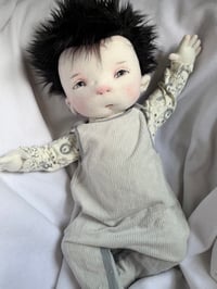 Image 2 of Ritchie, 21” Goth Baby Boy