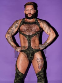 Image 1 of DADDY’S SOLDIER BOOT SINGLET (JOCK)