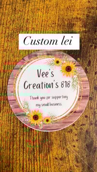 custom lei Angie