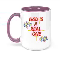 Image 2 of My cup runneth over—with blessings” Mug
