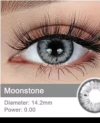 Image 2 of contacts spit Moonstone grey