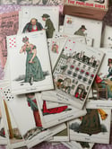 Jeu de la Sibylle des salons, Grimaud vintage rare, 1969, boîte rose. 