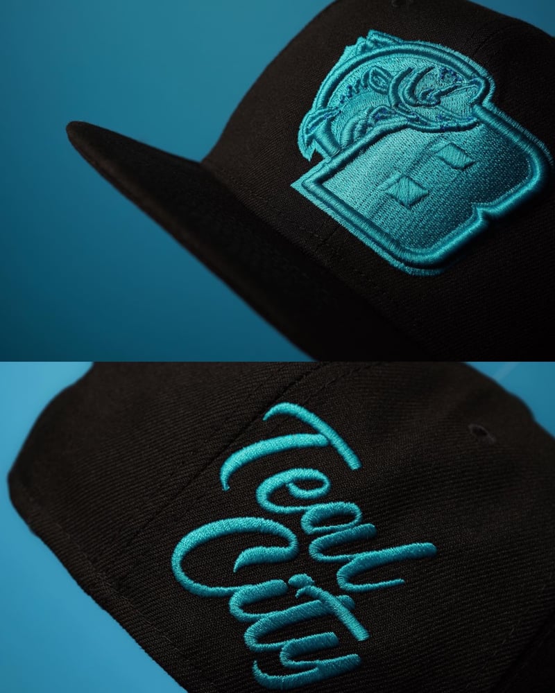 Image of Teal City snapback