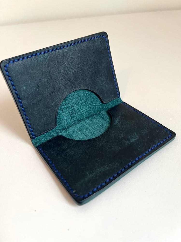 Image of Sapphire Pueblo Slim Bifold Cardholder 