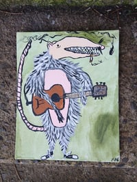 Image 6 of Possum Playing Guitar 